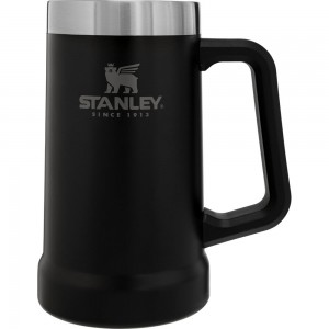 Botellas de Agua Stanley Adventure Big Grip Beer Stein | 24OZ Mugs Negras | HXDE-52174