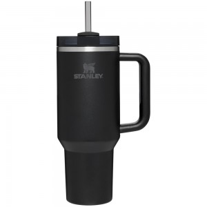 Botellas de Agua Stanley Adventure Quencher H2.0 Travel Tumbler | 40 OZ Negras | XRBD-04385
