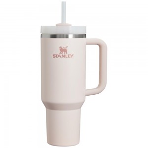 Botellas de Agua Stanley Adventure Quencher H2.0 Travel Tumbler | 40 OZ Rosas | QMHT-48917