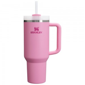 Botellas de Agua Stanley Adventure Quencher H2.0 Travel Tumbler | 40 OZ Rosas | IREP-19862