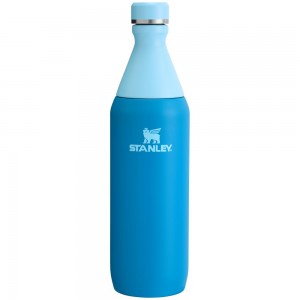 Botellas de Agua Stanley All Day Slim Bottle | 20 OZ Azules | QZUK-54780