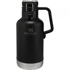 Botellas de Agua Stanley Classic Easy-Pour Insulated Beer Growler | 64 OZ Negras | XFTA-37951