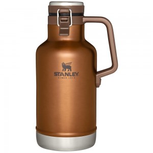 Botellas de Agua Stanley Classic Easy-Pour Insulated Beer Growler | 64 OZ Marrones | UZJE-64198