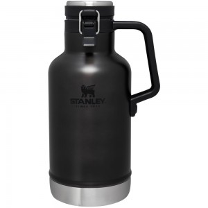 Botellas de Agua Stanley Classic Easy-Pour Insulated Beer Growler | 64 OZ Negras | UMXP-58107