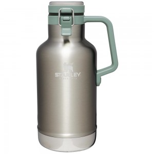 Botellas de Agua Stanley Classic Easy-Pour Insulated Beer Growler | 64 OZ Gris | SCDH-72615