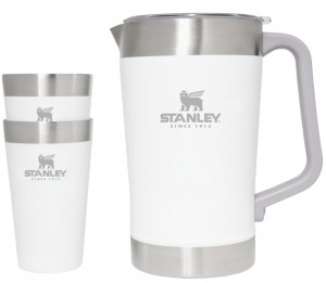 Botellas de Agua Stanley Classic Stay Chill Insulated Pitcher Set Blancas | XSIU-94168