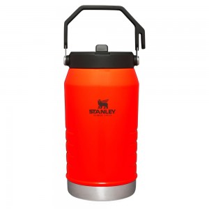 Botellas de Agua Stanley Hunt + Fish IceFlow Flip Straw Jug | 64 OZ Naranjas | TZUE-71509