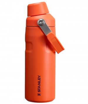 Botellas de Agua Stanley IceFlow™ Bottle with Fast Flow Lid | 16 OZ Naranjas | YDPB-60745