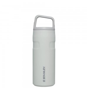 Botellas de Agua Stanley IceFlow™ Bottle with Cap and Carry+ Lid | 16 OZ Gris | BCMT-35861