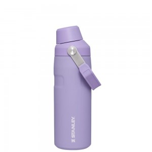 Botellas de Agua Stanley IceFlow™ Bottle with Fast Flow Lid | 16 OZ Moradas | ZRHF-36410