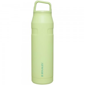 Botellas de Agua Stanley IceFlow™ Bottle with Cap and Carry+ Lid | 36 OZ Verde | VHRJ-43289