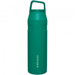 Botellas de Agua Stanley IceFlow™ Bottle with Cap and Carry+ Lid | 36 OZ Verde | NPDK-21380