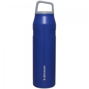 Botellas de Agua Stanley IceFlow™ Bottle with Cap and Carry+ Lid | 36 OZ Azules | INWB-59172