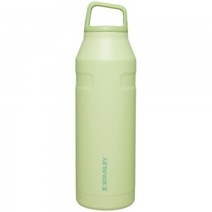 Botellas de Agua Stanley IceFlow™ Bottle with Cap and Carry+ Lid | 50 OZ Verde | KUDW-89160