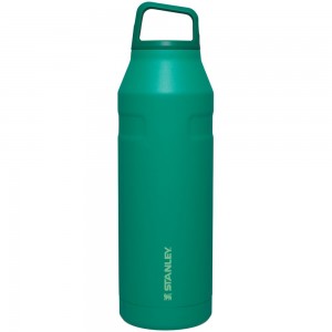 Botellas de Agua Stanley IceFlow™ Bottle with Cap and Carry+ Lid | 50 OZ Verde | QNGB-67438
