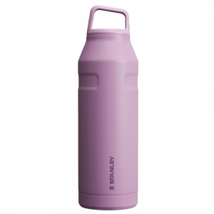 Botellas de Agua Stanley IceFlow™ Bottle with Cap and Carry+ Lid | 50 OZ Moradas | GXDY-28374
