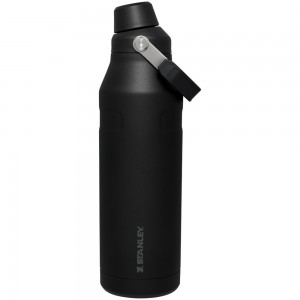 Botellas de Agua Stanley IceFlow™ Bottle with Fast Flow Lid | 50 OZ Negras | MIWA-48753
