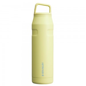 Botellas de Agua Stanley IceFlow™ Bottle with Cap and Carry+ Lid | 36 OZ Amarillo | EDSB-48376
