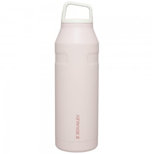 Botellas de Agua Stanley IceFlow™ Bottle with Cap and Carry+ Lid | 50 OZ Rosas | UDVG-94536
