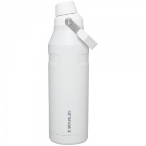 Botellas de Agua Stanley IceFlow™ Bottle with Fast Flow Lid | 50 OZ Blancas | MYHO-91037
