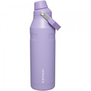 Botellas de Agua Stanley IceFlow™ Bottle with Fast Flow Lid | 50 OZ Moradas | CNKE-78612