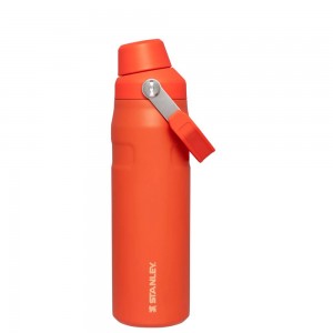Botellas de Agua Stanley IceFlow Insulated Bottle with Fast Flow Lid | 24 OZ Naranjas | KBGJ-74018
