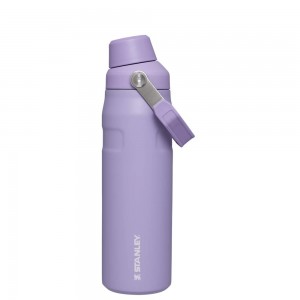 Botellas de Agua Stanley IceFlow Insulated Bottle with Fast Flow Lid | 24 OZ Moradas | ETQX-21583
