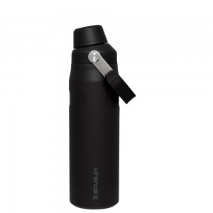 Botellas de Agua Stanley IceFlow Insulated Bottle with Fast Flow Lid | 24 OZ Negras | HFYW-58612