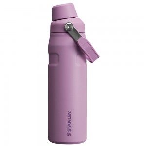 Botellas de Agua Stanley IceFlow Insulated Bottle with Fast Flow Lid | 24 OZ Moradas | CWEH-90387