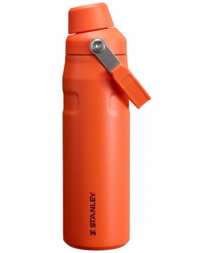 Botellas de Agua Stanley IceFlow Insulated Bottle with Fast Flow Lid | 24 OZ Naranjas | XZTR-05973