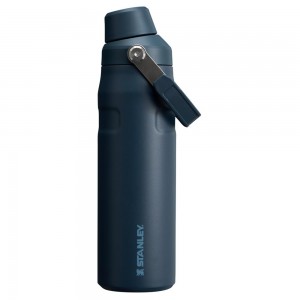 Botellas de Agua Stanley IceFlow Insulated Bottle with Fast Flow Lid | 24 OZ Azul Marino | XVAL-27489