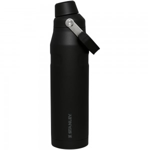 Botellas de Agua Stanley IceFlow Insulated Bottle with Fast Flow Lid | 36 OZ Negras | WBDO-92087