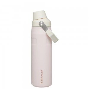 Botellas de Agua Stanley IceFlow Insulated Bottle with Fast Flow Lid | 24 OZ Rosas | YXBO-49608