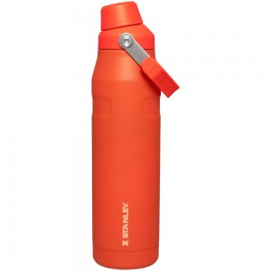 Botellas de Agua Stanley IceFlow Insulated Bottle with Fast Flow Lid | 36 OZ Naranjas | VLKW-28657