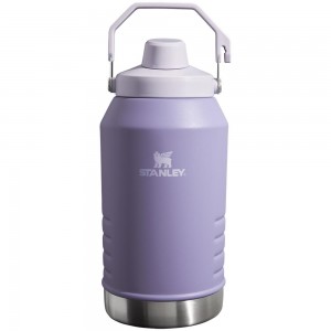 Botellas de Agua Stanley IceFlow™ Jug with Fast Flow Lid | 64 OZ Moradas | TVQB-96723
