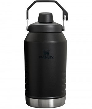 Botellas de Agua Stanley IceFlow™ Jug with Fast Flow Lid | 96 OZ Negras | VYOC-51420