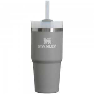 Botellas de Agua Stanley Quencher H2.0 Travel Tumbler | 14 OZ Gris | XDVF-03928