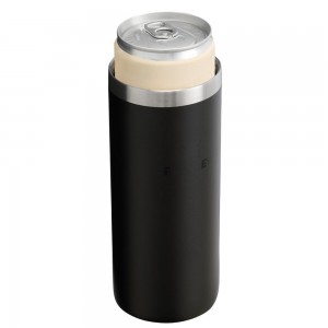 Botellas de Agua Stanley The Everyday Slim Can Cooler Cup | 10 OZ Negras | HAPB-91278