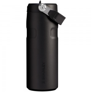 Botellas de Agua Stanley The IceFlow™ Bottle with Flip Straw Lid | 16 OZ Negras | PUZB-23456