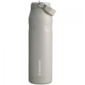 Botellas de Agua Stanley The IceFlow™ Bottle with Flip Straw Lid | 36 OZ Gris | XNCI-51782