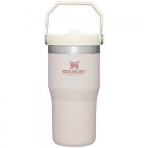 Botellas de Agua Stanley The IceFlow Flip Straw Tumbler | 20 OZ | Insulated Water Tumbler | Sta Rosas | TMBU-07586