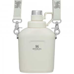 Botellas de Agua Stanley The Legendary Classic Insulated Canteen | 1.1QT Creme Blancas | AMQH-31782