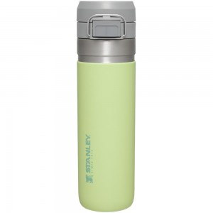 Botellas de Agua Stanley The Quick Flip Go | 24 OZ Verde | FJCE-30291