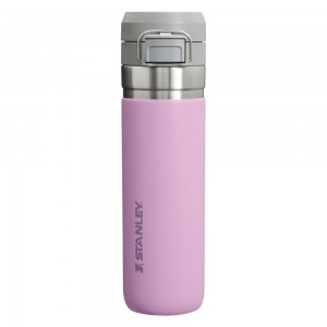 Botellas de Agua Stanley The Quick Flip Go | 24 OZ Moradas | QKDM-81572