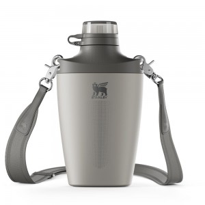 Botellas de Agua Stanley The Stanley Cross Bottle | 23 OZ Gris | WFQN-37684