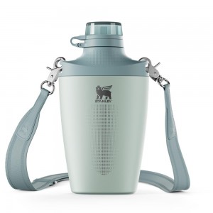 Botellas de Agua Stanley The Stanley Cross Bottle | 23 OZ Darkseagreen | HGON-93650