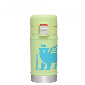 Botellas de Agua Stanley The Wild Imagination Flowsteady™ Bear Cub Bottle | 12 OZ Azules | BPIS-74605