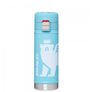 Botellas de Agua Stanley The Wild Imagination Flowsteady™ Big Bear Bottle | 17 OZ Azules | NREC-35761