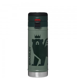 Botellas de Agua Stanley The Wild Imagination Flowsteady™ Big Bear Bottle | 17 OZ Verde | OAFK-14587