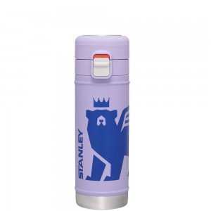 Botellas de Agua Stanley The Wild Imagination Flowsteady™ Big Bear Bottle | 17 OZ Moradas | DCZG-03864